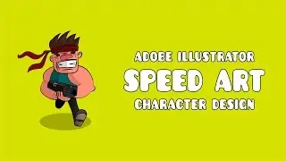 Speed art - Adobe illustrator - character design