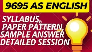 9695 Paper 1 Drama |Detailed session