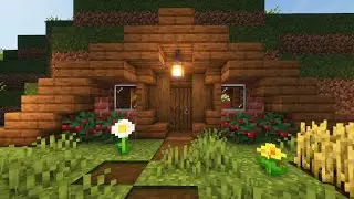 Minecraft | How to Build a Starter Hobbit Hole