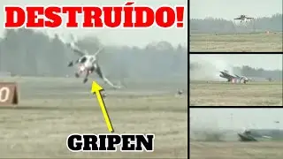 Imagens impressionantes: JAS-39 Gripen (Suécia / 1989)