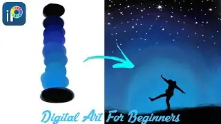 Digital art tutorial in Mobile Phone | Ibispaintx Tutorial | re-uploaded for Laptop users