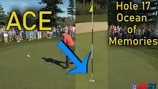 235 yard Hole in One | Hole 17 - Ocean Of Memories | PGA Tour 2K21