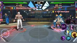 KOF all Star Time attack challenge battle orochi, geonitz vs dizzy, i-No #gaming #kof #shorts
