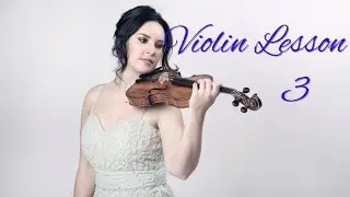 Learn  the VIOLIN - Lesson 3/20 - Names of strings & other notes