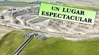 Visitamos una OBRA de ARTE en una Cantera Histórica. YORKSHIRE.