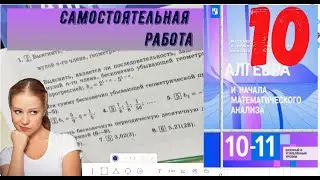10 класс_Алгебра_ Алимов_Самостоятельная работа