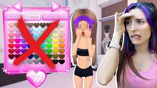DRESS TO IMPRESS PERO NO PUEDES TOCAR NINGÚN COLOR !! ROBLOX