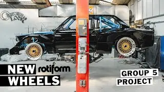 New wheels for the Group 5 E21! | Kustom Kolors | Group 5 Project EP9