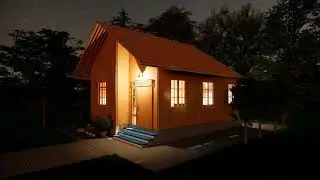 Bamboo Hosue 18 5' x 27 5'