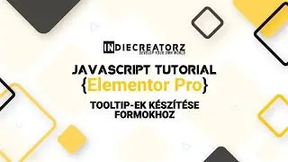 Javascript / jQuery alkalmazása Elementorhoz - Tooltipek készítése Epro Formhoz
