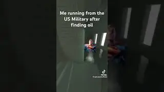 Me running from the U.S. military after finding oil