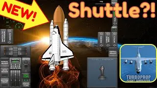 SPACE SHUTTLE IN TFS - First Flight! | Turboprop Flight Simulator