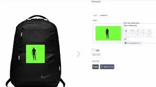 Custom Product Builder - Remove the background from the image using API