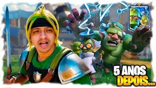 VOLTEI A JOGAR DEPOIS DE 5 ANOS 😯😱😯 CLASH ROYALE #clashroyale #BrisaRetro
