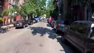 Cycling Commute in NYC with a GoPro (Lower East Side to Astor Place)