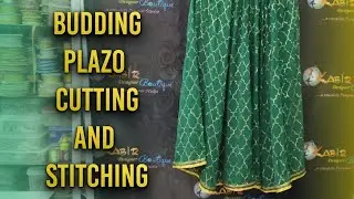 Budding Palazo Cutting and Stitching | Kabir Designer Boutique