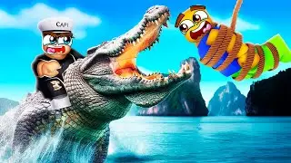 Becoming the BIGGEST CROCODILE in ROBLOX