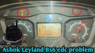 ashok leyland bs6 nox light problem//ashok leyland bs6 rpm problem
