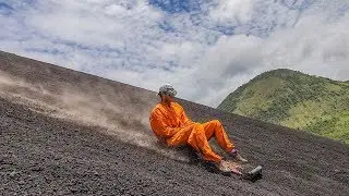 🔶Сёрфинг на вулкане🔶Surfing the volcano🔶