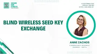 Blind Wireless Seed Key Exchange