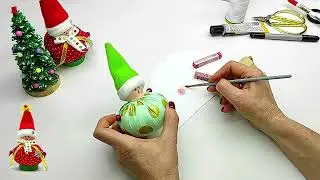 Часть 3 Куколка Новогодний шарик