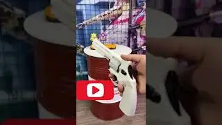 Powerful Soft bullet Gunshot toy Revolver 357