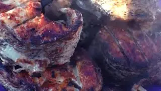 ШАШЛЫК ИЗ ЩУКИ!!! Сочная с хрустящей корочкой.
