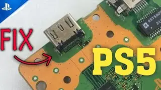 PS5 HDMI Port Replacement تغيير مدخل الشاشه للسوني بلايستيشن 5