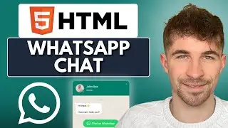 How to Add WhatsApp Chat to HTML Website (2025)