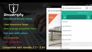 University - Responsive Moodle Theme | Themeforest Website Templates and Themes