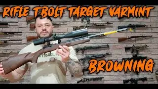 🎯 RIFLE T-BOLT TARGET VARMINT CALIBRE 22WMR 🎯