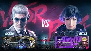 Valfox (Reina) Vs Napo (Victor) - The best Tekken ! GGS my friend ! #frenchMatchs  #frenchtekken
