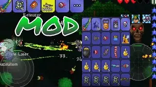 Terraria Mobile V1.2 Modded GamePlay