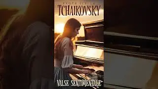 Tchaikovsky "Valse Sentimentale" Op.51 No.6 #classicalmusic #readingstudy #piano #relax #music