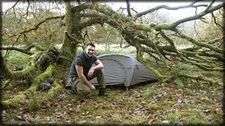 UK Autumn Wildcamping in A Tent | Relaxing Under The Stars