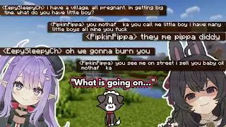 Bibi Witnessed Pippa and Sleepy Unhinged RP in Minecraft