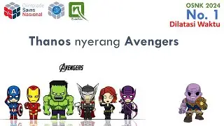 Pembahasan OSNK Astronomi 2024, no. 01 - Dilatasi Waktu Thanos
