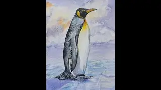 Penguin / Penguen #benimleçiz #paintwithme