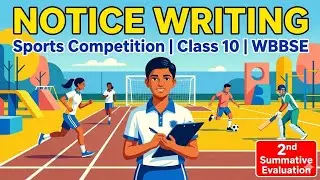 Notice Writing on Inter-school Sports Competition | Easy Format | Class 9 & 10 English 