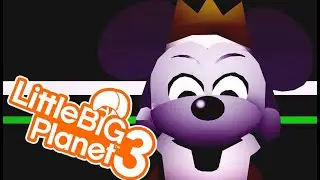 KING MICKEY?! | Little Big Planet 3 Multiplayer (172)