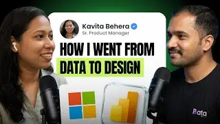 How I Went From Data to Design | Kavita Behera's Journey | Microsoft & Power BI| Visualization