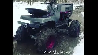 Lifted 4x4 Mud Mower