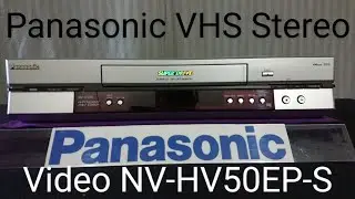 Panasonic VHS Stereo Video NV-HV50EP-S 001