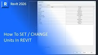 How To Change UNITS In Revit 2026 In 5 Minutes!