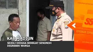 KAB MADIUN - Sejoli Diduga Berbuat Senonoh Digrebek Warga