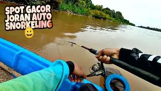Mancing udang di spot gacor padahal airnya dangkal