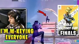 Peterbot W-KEYED the Solo Cash Cup FINALS until he fought a pro & died to a hacker!