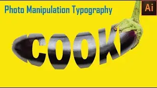 How To Create Photo Manipulation Typography in Adobe Photoshop | Typography Design | Font Graphic