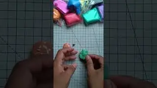 DIY Clay burger 🍔😋 tutorial #shorts