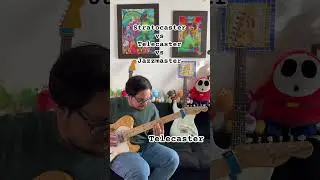 Stratocaster vs Telecaster vs Jazzmaster 